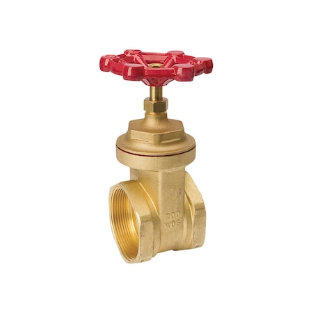 B & K B&K ProLine 4 in. FIP Brass Gate Valve 100-011